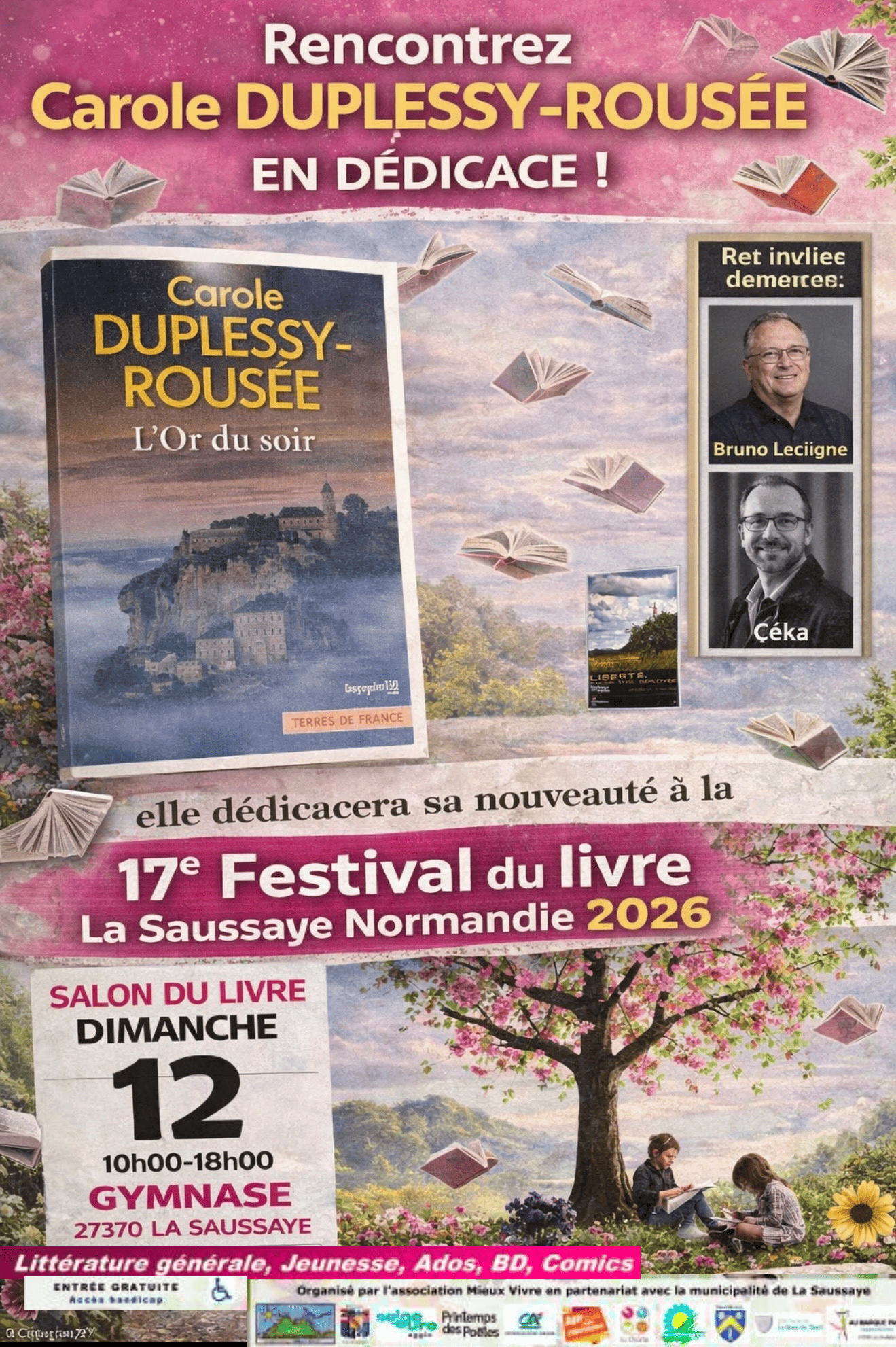 Festival du Livre de La Saussaye 2026